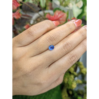 0.93 Ct. Blue Sapphire from Ceylon (Sri Lanka) Life Style