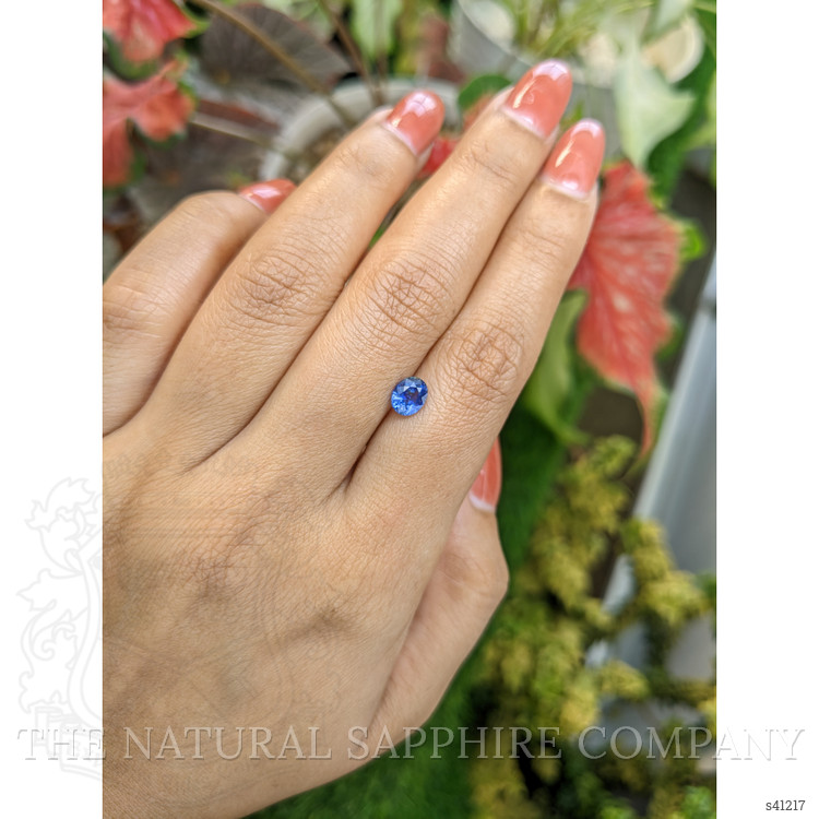 0.93 Ct. Blue Sapphire from Ceylon (Sri Lanka)