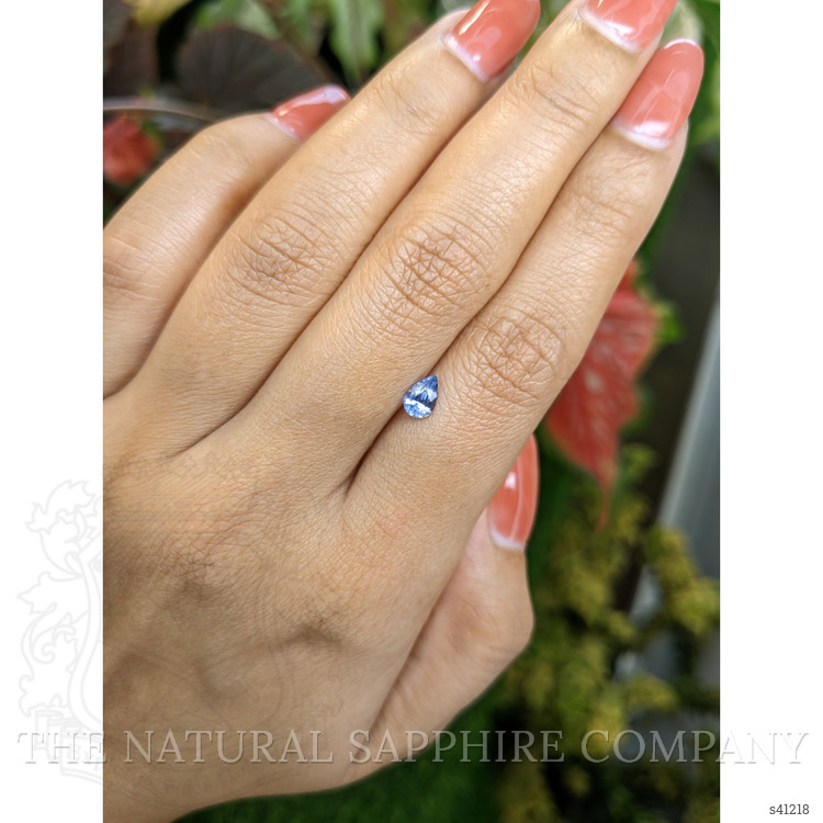 0.54 Ct. Blue Sapphire from Ceylon (Sri Lanka)