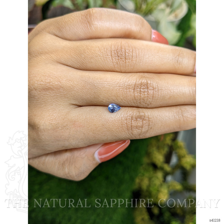 0.54 Ct. Blue Sapphire from Ceylon (Sri Lanka)
