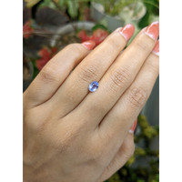 0.70 Ct. Blue Sapphire from Ceylon (Sri Lanka) Life Style