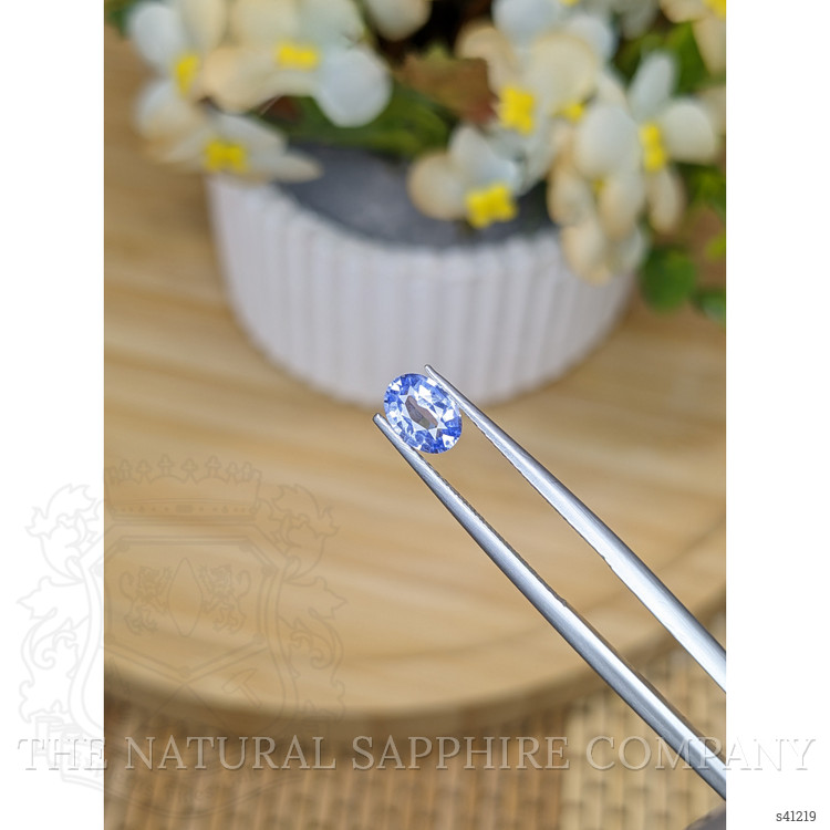 0.70 Ct. Blue Sapphire from Ceylon (Sri Lanka)