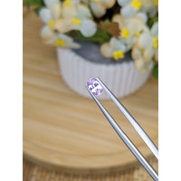 0.57 Ct. Pinkish Purple Sapphire from Ceylon (Sri Lanka) Life Style