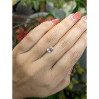 1.10 Ct. Peach Sapphire from Ceylon (Sri Lanka) Life Style