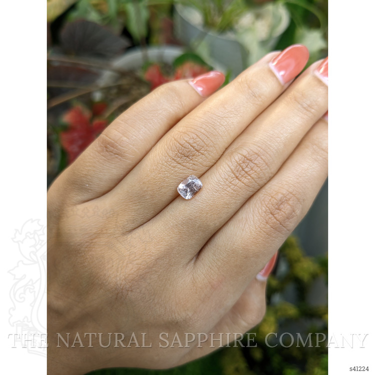 1.10 Ct. Peach Sapphire from Ceylon (Sri Lanka)