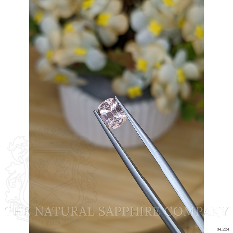 1.10 Ct. Peach Sapphire from Ceylon (Sri Lanka)
