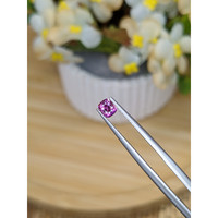 0.43 Ct. Purplish Pink Sapphire from Ceylon (Sri Lanka) Life Style