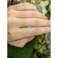 0.35 Ct. Blue Sapphire from Ceylon (Sri Lanka) Life Style