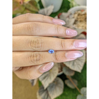 0.52 Ct. Blue Sapphire from Ceylon (Sri Lanka) Life Style