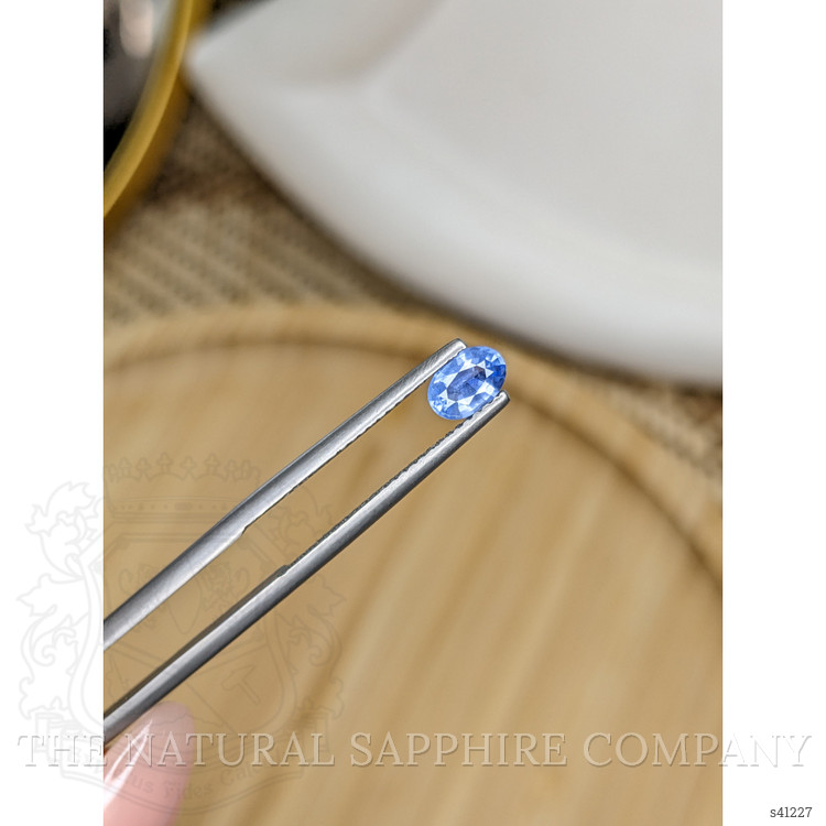 0.52 Ct. Blue Sapphire from Ceylon (Sri Lanka)