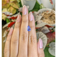 1.34 Ct. Blue Sapphire from Ceylon (Sri Lanka) Life Style