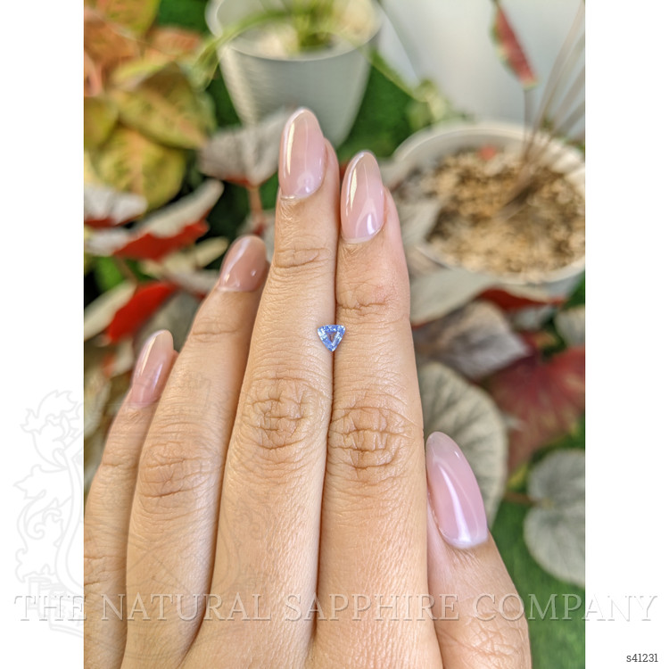 0.30 Ct. Blue Sapphire from Ceylon (Sri Lanka)