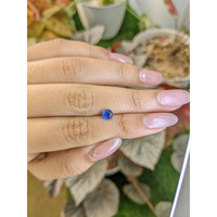 0.86 Ct. Blue Sapphire from Ceylon (Sri Lanka) Life Style