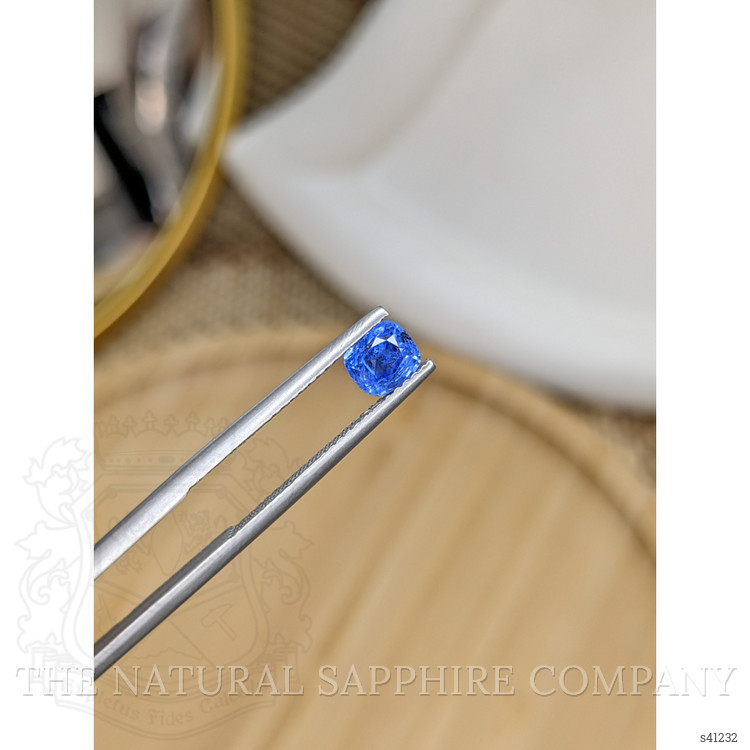 0.86 Ct. Blue Sapphire from Ceylon (Sri Lanka)