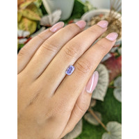 1.14 Ct. Purple Sapphire from Ceylon (Sri Lanka) Life Style