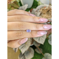 1.14 Ct. Purple Sapphire from Ceylon (Sri Lanka) Life Style