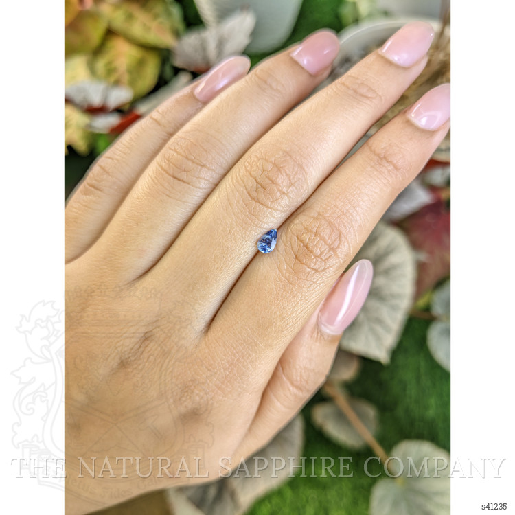 0.36 Ct. Blue Sapphire from Ceylon (Sri Lanka)