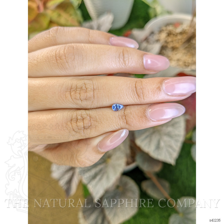0.36 Ct. Blue Sapphire from Ceylon (Sri Lanka)