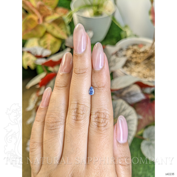 0.36 Ct. Blue Sapphire from Ceylon (Sri Lanka)