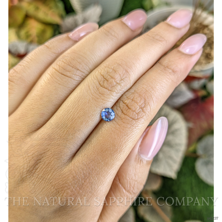 0.66 Ct. Blue Sapphire from Ceylon (Sri Lanka)