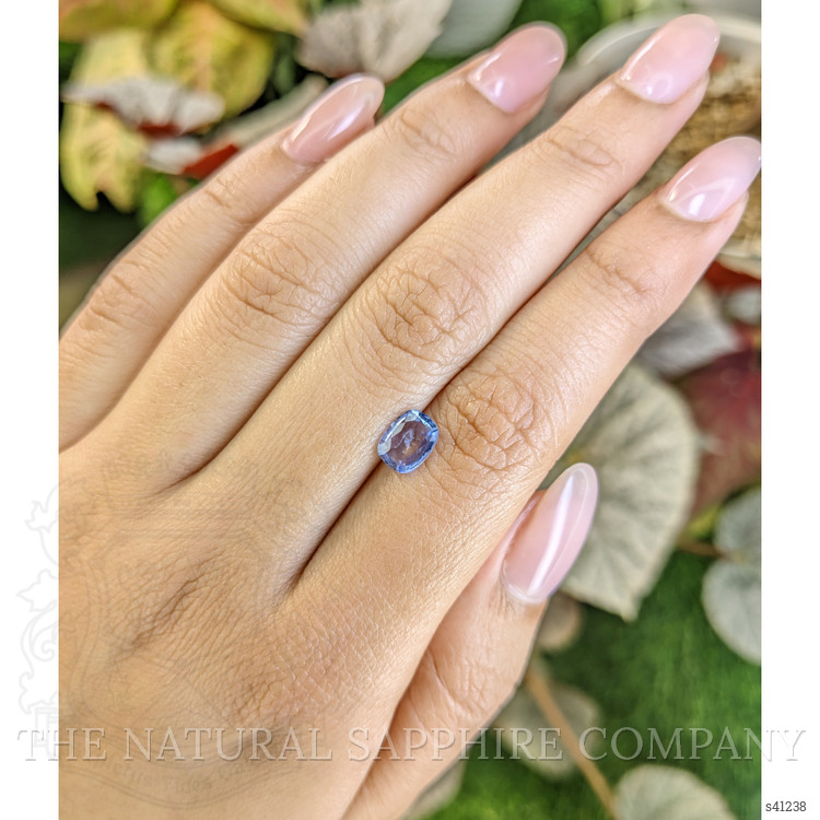 0.93 Ct. Blue Sapphire from Ceylon (Sri Lanka)