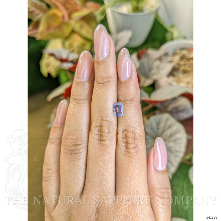 0.93 Ct. Blue Sapphire from Ceylon (Sri Lanka)