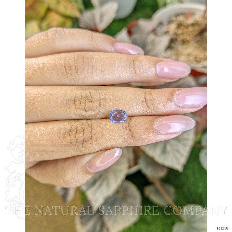 0.93 Ct. Blue Sapphire from Ceylon (Sri Lanka)