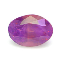 0.52 Ct. Pinkish Purple Sapphire from Ceylon (Sri Lanka) Video