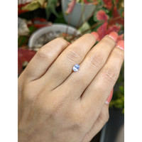 0.66 Ct. Blue Sapphire from Ceylon (Sri Lanka) Life Style