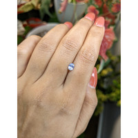 0.66 Ct. Blue Sapphire from Ceylon (Sri Lanka) Life Style