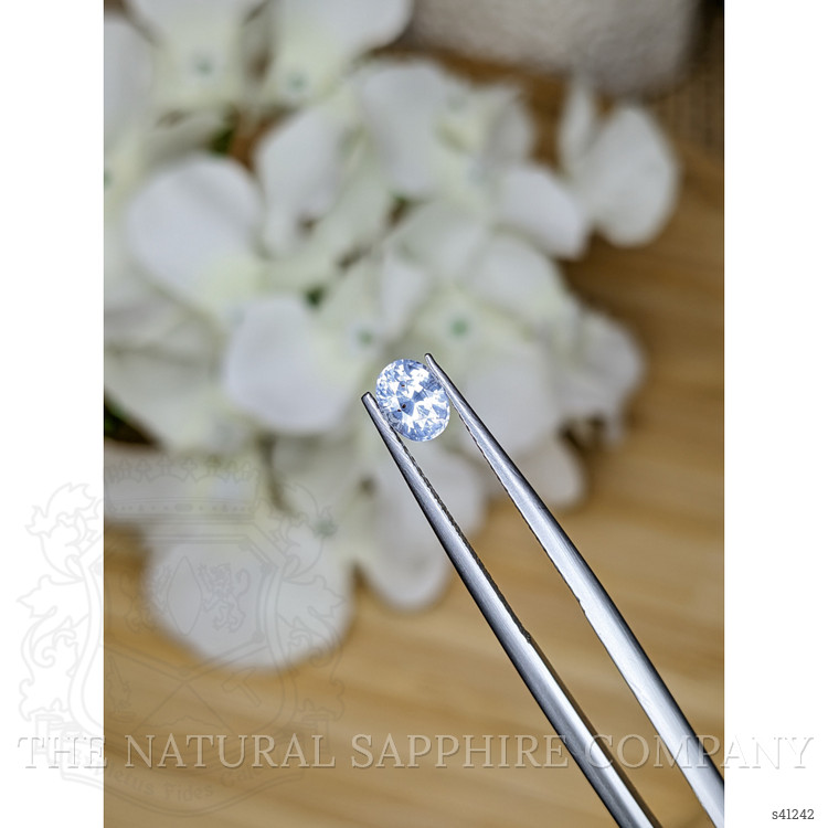 0.66 Ct. Blue Sapphire from Ceylon (Sri Lanka)