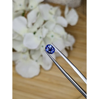 0.84 Ct. Blue Sapphire from Ceylon (Sri Lanka) Life Style