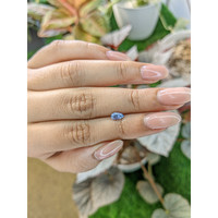 0.64 Ct. Blue Sapphire from Ceylon (Sri Lanka) Life Style