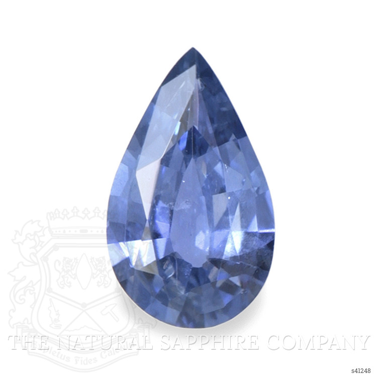 0.55 Ct. Blue Sapphire from Ceylon (Sri Lanka)