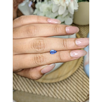 0.55 Ct. Blue Sapphire from Ceylon (Sri Lanka) Life Style