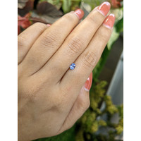 0.44 Ct. Blue Sapphire from Ceylon (Sri Lanka) Life Style