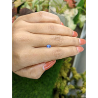 0.49 Ct. Blue Sapphire from Ceylon (Sri Lanka) Life Style