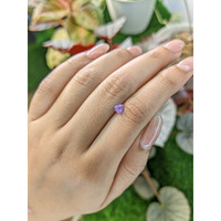 0.48 Ct. Purple Sapphire from Ceylon (Sri Lanka) Life Style