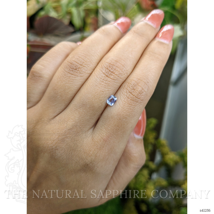 0.54 Ct. Blue Sapphire from Ceylon (Sri Lanka)