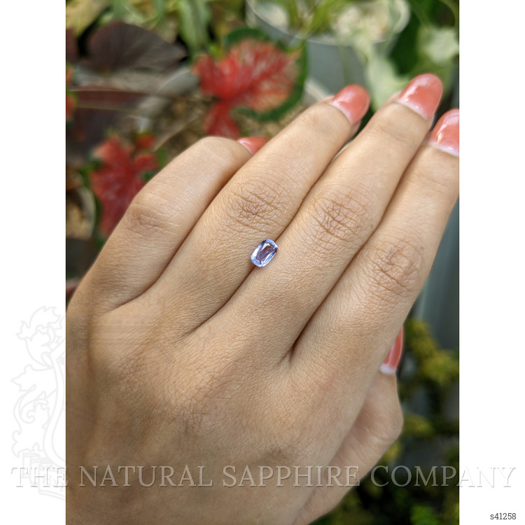 0.60 Ct. Blue Sapphire from Ceylon (Sri Lanka)