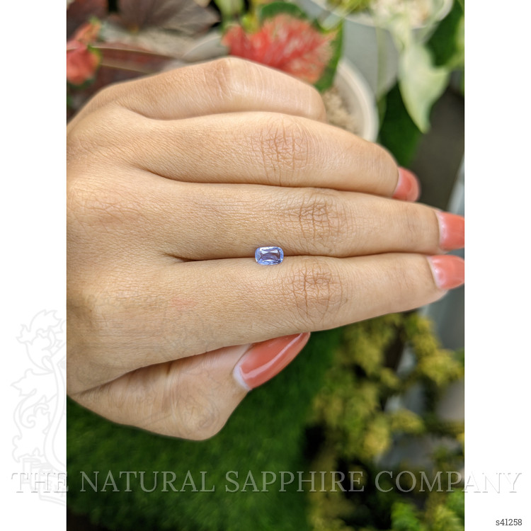 0.60 Ct. Blue Sapphire from Ceylon (Sri Lanka)