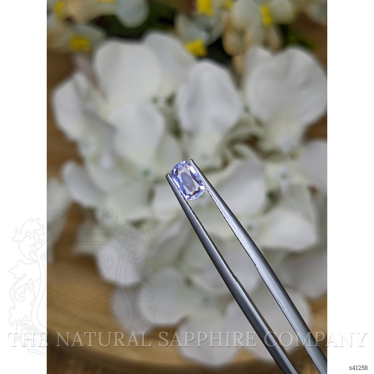 0.60 Ct. Blue Sapphire from Ceylon (Sri Lanka)