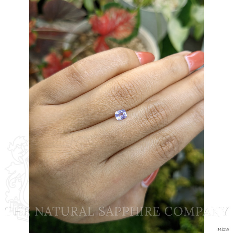 0.50 Ct. Purple Sapphire from Ceylon (Sri Lanka)