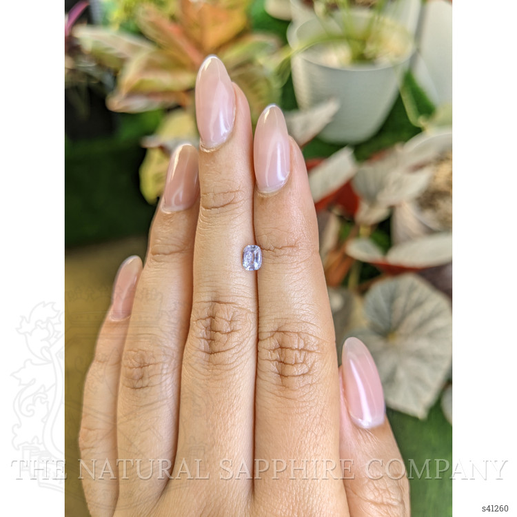 0.47 Ct. Purple Sapphire from Ceylon (Sri Lanka)