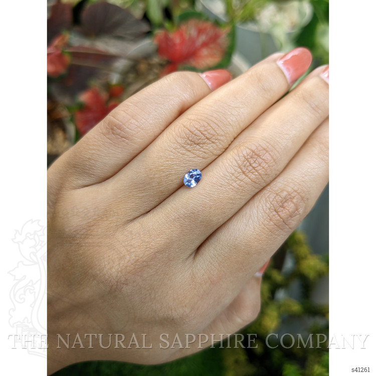 0.44 Ct. Blue Sapphire from Ceylon (Sri Lanka)