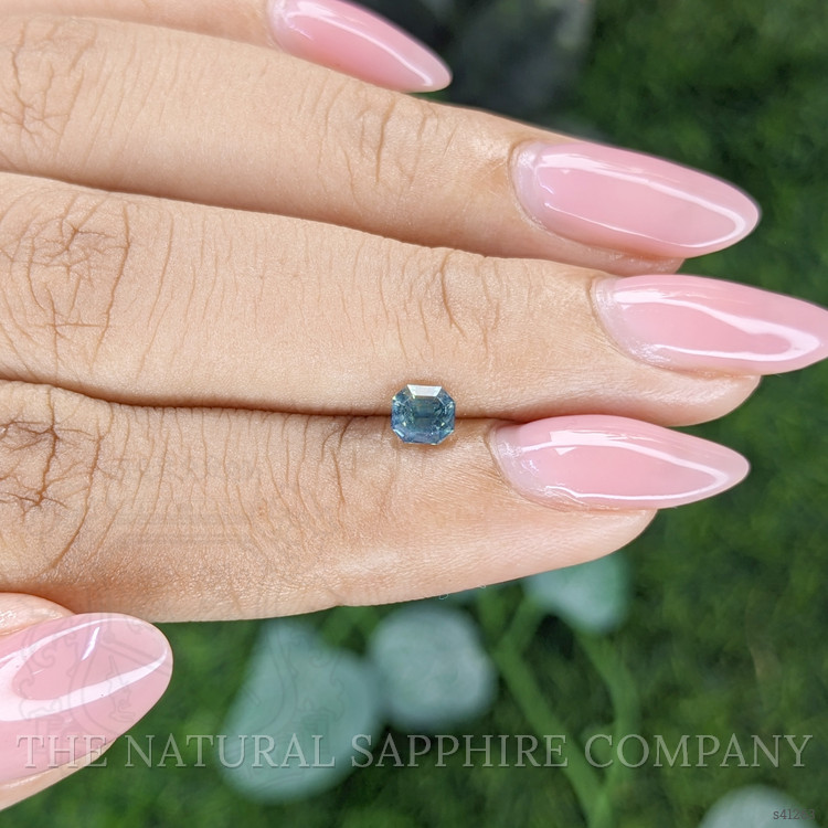 0.51 Ct. Bluish Green Sapphire from Madagascar
