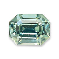 0.64 Ct. Bluish Green Sapphire from Madagascar Video