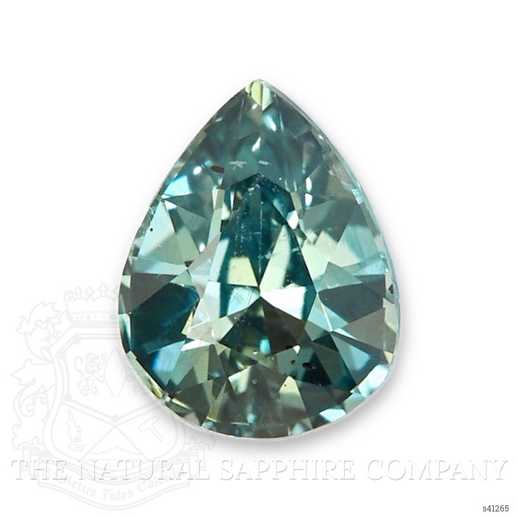 0.71 Ct. Bluish Green Sapphire from Madagascar