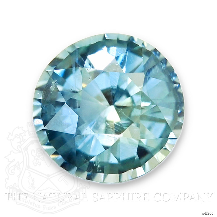 0.56 Ct. Greenish Blue Sapphire from Madagascar