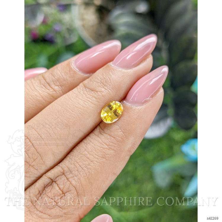 1.04 Ct. Yellow Sapphire from Ceylon (Sri Lanka)